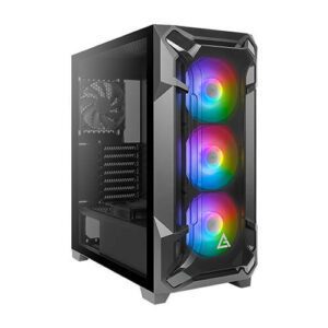 0761345800600 | P/N: 0-761345-80060-0 | Cod. Artículo: DSP0000007638 Caja ordenador gaming antec df600 flux atx 2 x usb 3.0 sin fuente rgb