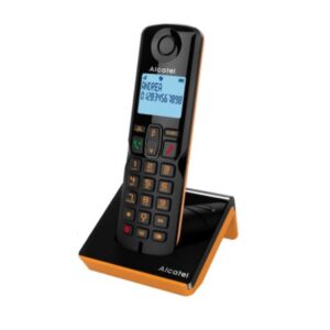 3700601425413 | P/N: ATL1425413 | Cod. Artículo: DSP0000016233 Telefono fijo inalambrico alcatel s280 daso ewe black - orange