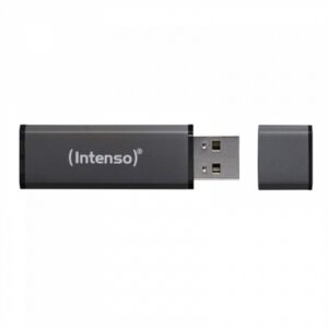 4034303016334 | P/N: 3521471 | Cod. Artículo: DSP0000008031 Memoria usb 2.0 intenso alu line 16gb aluminio antracita