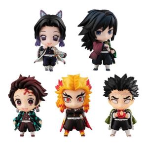 4535123829055 | P/N: MH829055 | Cod. Artículo: MGS0000012964 Pack 5 figuras megahouse demon slayer kimetsu no yaiba sailor tanjiro & the hashira set a