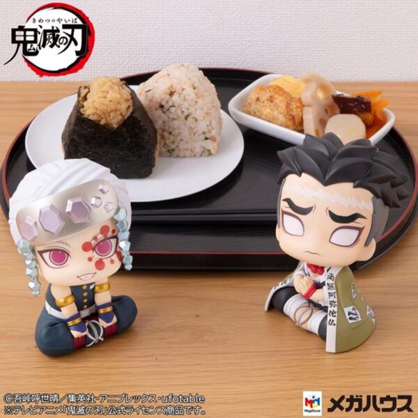 Pack 2 figuras megahouse demon slayer kimetsu no yaiba gyomei uzui - Imagen 4