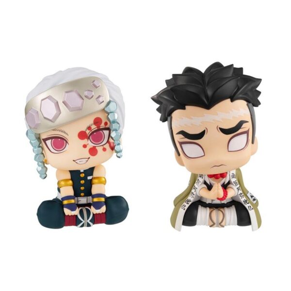 4535123833434 | P/N: MH833434 | Cod. Artículo: MGS0000013911 Pack 2 figuras megahouse demon slayer kimetsu no yaiba gyomei uzui