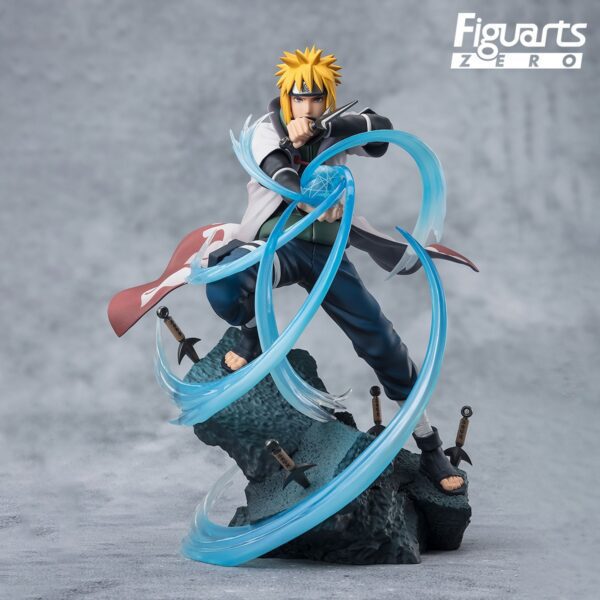 4573102664525 | P/N: SD664525 | Cod. Artículo: DSP0000027247 Figura tamshii nations naruto shippuden figuarts zero minato namikaze - rasengan -  super fierce battle fig. 20 cm