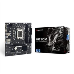 4712960686922 | P/N: H610MH D5 | Cod. Artículo: DSP0000018412 Placa base biostar h610mh ddr5 matx lga1700