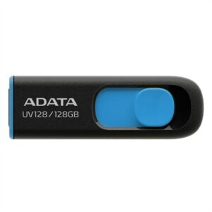 4713435799444 | P/N: AUV128-128G-RBE | Cod. Artículo: DSP0000027285 Memoria usb 3.2 adata uv128 128gb negro - azul