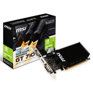 4719072448233 GT 710 2GD3H LP VGA MSI GT 710 2GB DDR3 LP PASIVA VGA HDMI DVI-D