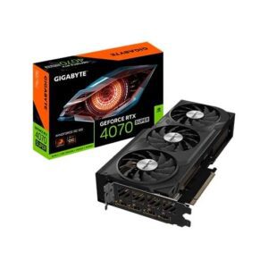 4719331354169 TARJETA GRÁFICA GIGABYTE RTX 4070 SUPER WINDFORCE OC 12G GV-N407SWF3OC-12GD A0052902 Gigabyte Tarjetas Gráficas GV-N407SWF3OC-12GD