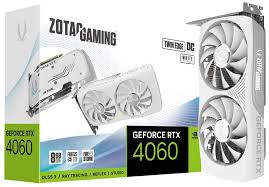 4895173627187 ZOTAC RTX 4060 TWIN EDGE OC WHITE ZT-D40600Q-10M 289