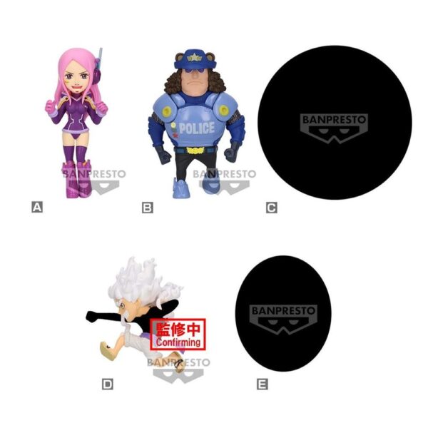 4983164894844 | P/N: BP89484P | Cod. Artículo: DSP0000025040 Figura banpresto one piece world collectable egg head 3 unidad aleatoria