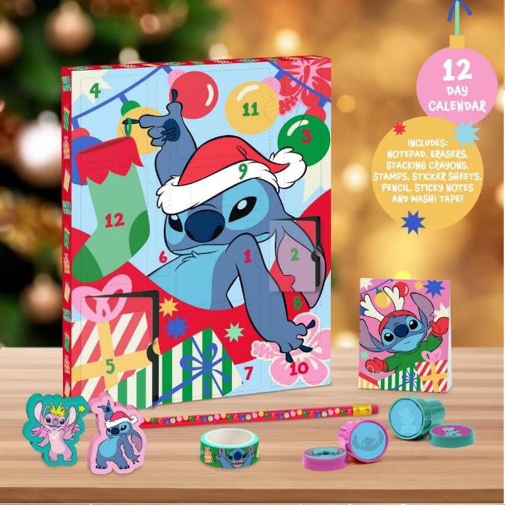 5056577734621 | P/N: PP13223LS | Cod. Artículo: MGS0000024253 Calendario de adviento paladone disney stitch 12 días