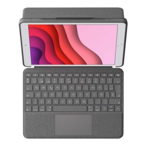 5099206090170 | P/N: 920-009627 | Cod. Artículo: MGS0000016127 Funda logitec combo touch con teclado para apple 10.2pulgadas (7ª y 8ª generacion)