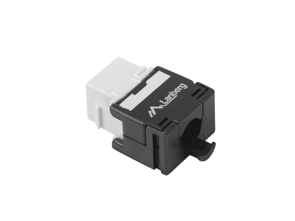 5901969415926 | P/N: KSUA-2000 | Cod. Artículo: DSP0000012838 Conector keystone lanberg cat.6a utp rj45 180º toolless