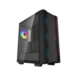 6933412774570 | P/N: R-CC560-BKTAA4-G-2 | Cod. Artículo: DSP0000023674 Caja ordenador gaming deepcool atx cc560 v2 argb cristal templado negro