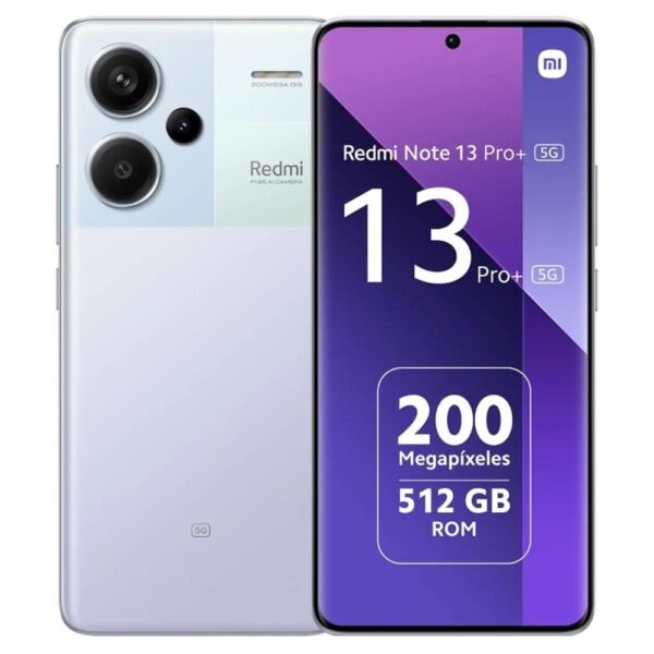 6941812750636 | P/N: MZB0FF6EU | Cod. Artículo: DSP0000026298 Movil xiaomi redmi note 13 pro+ 5g 12 - 512gb purple