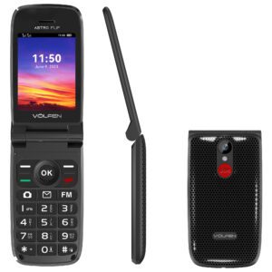 8056273063404 | P/N:  | Cod. Artículo: MGS0000017013 Telefono movil volfen astro flip negro tipo concha - pantalla 2.8 pulgadas -   dual sim - camara 0.3mpx