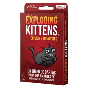 810083041827 | P/N: EKIEK09ES | Cod. Artículo: MGS0000011596 Juego de mesa exploding kittens edicion 2 jugadores pegi 10