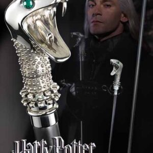 812370010110 | P/N: 00NN7639 | Cod. Artículo: DSP0000014118 Replica the noble collection harry potter lucius malfoy baston con varita oculta 116 cm