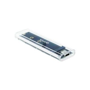 8433281013209 TQE-2200 CAJA EXTERNA M.2 NGFF/NVMe USB3.1 GEN2 USB-C RGB TRAN TOOQ