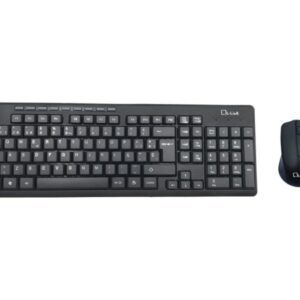 8436531367145 | P/N: LL-KB-555-WCOMBO | Cod. Artículo: MGS0000007140 Kit teclado + raton inalambrico l - link ll ll - kb - 555 - wcombo usb negro