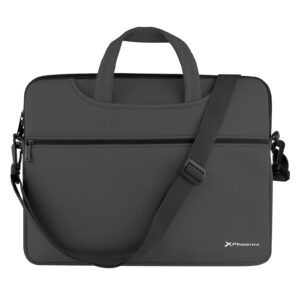 8436583235799 | P/N: PHBASICSH14B | Cod. Artículo: DSP0000009918 Funda maletin neopreno phoenix para portátil o tablet hasta 14pulgadas interior terciopelo negro