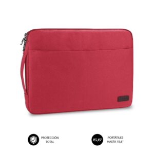 8436586741518 | P/N: SUB-LS-0PS0103 | Cod. Artículo: DSP0000021754 Funda subblim urban laptop sleeve para portatil 15.6pulgadas rojo