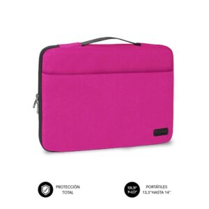 8436586741792 | P/N: SUB-LS-0TS0002 | Cod. Artículo: DSP0000021717 Funda subblim elegant laptop sleeve para portatil 13.3pulgadas - 14pulgadas rosa