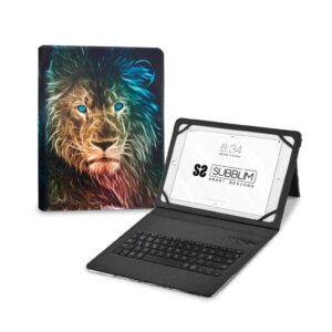 8436586742447 | P/N: SUBKT5-BTTL30 | Cod. Artículo: DSP0000021637 Funda + teclado subblim keytab pro 11pulgadas trendy leon