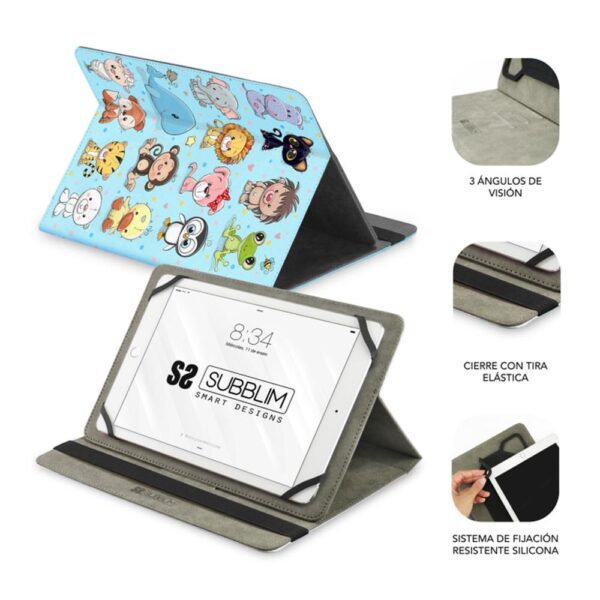 Funda subblim trendy case para tablet 11pulgadas animals - Imagen 3