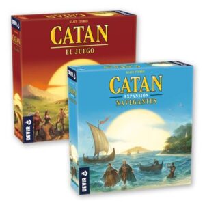 8436589629943 | P/N: BGPCN | Cod. Artículo: MGS0000024321 Kit juegos de mesa catán + expansión catán navegantes