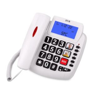 8436609910013 | P/N: 3296B | Cod. Artículo: DSP0000022195 Telefono fijo spc confort volume 2 blanco