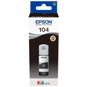 8715946655802 | P/N:  | Cod. Artículo: C13T00P140 Cartucho ecotank epson 104 negro ink 65ml botella