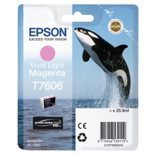 8715946733753 | P/N: C13T76064N10 | Cod. Artículo: DSP0000025590 Cartucho tinta epson surecolor sc - p600 magenta claro