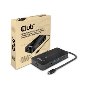 8719214472269 HUB USB CLUB3D GEN1 TIPO-C 7 EN 1 CSV-1595 A0053615 CLUB3D Docking Station CSV-1595