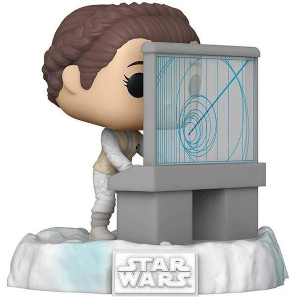 Funko pop deluxe star wars princesa leia en la batalla de la base en echo 45901 - Imagen 2