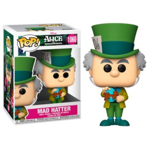 889698557368 | P/N: 55736 | Cod. Artículo: MGS0000007110 Funko pop disney alicia en el pais de las maravillas 70th sombrerero loco 55736