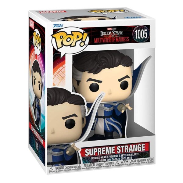 Funko pop doctor strange multiverso de la locura figura supreme strange - Imagen 3