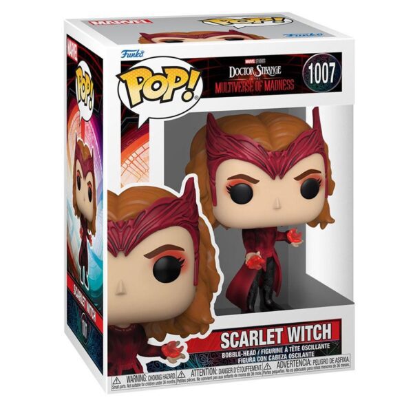 Funko pop doctor strange multiverso de la locura scarlet witch bruja escarlata 60923 - Imagen 3