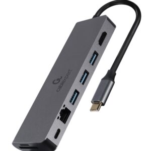 ADAPTADOR COMBINADO GEMBIRD USB TIPO C 5 8716309127097 A-CM-COMBO5-05