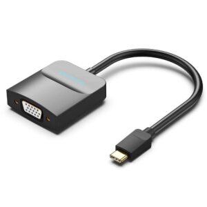 Adaptador USB Tipo-C Vention TDDBB/ USB Tipo-C Macho - VGA Hembra 6922794746114 TDDBB VEN-ADP TDDBB