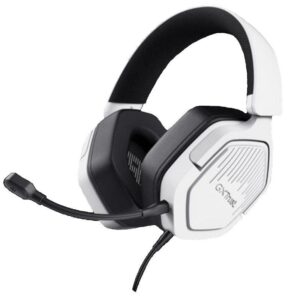 Auriculares Gaming con Micrófono Trust Gaming GXT 492W Carus/ Jack 3.5/ Blancos 8713439254488 25448 TRU-AUR GXT 492W CARUS WH