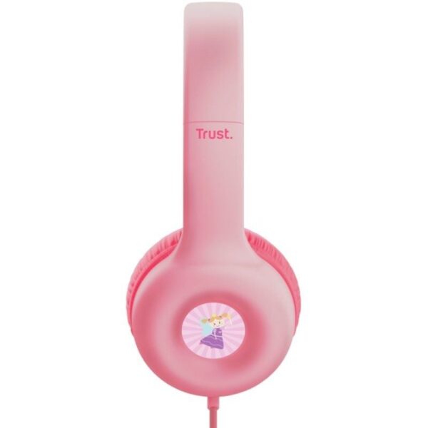 Auriculares Infantiles Trust Nouna Kids/ con Micrófono/ Rosas - Imagen 5