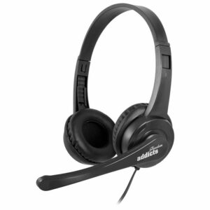 Auriculares NGS VOX505 USB/ con Micrófono/ USB/ Negros 8435430618006 VOX505USB NGS-AUR VOX505USB