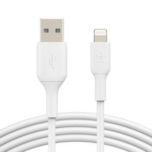 Belkin CAA001BT1MWH cable de conector Lightning 1 m Blanco 0745883788651 | P/N: CAA001BT1MWH | Ref. Artículo: 1367349