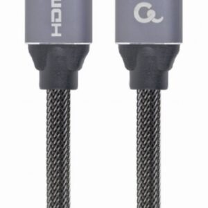 CABLE HDMI 2.0 4K 60HZ GEMBIRD CCBP-HDMI-3M PREMIUM TRENZADO ETHERNET 3M NEGRO 8716309107686 CCBP-HDMI-3M