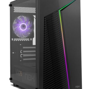 CAJA NOX INFINITY RGB M-ATX CHASSIS MINITORRE NEGRO 8436587974212 NXINFTYZETA