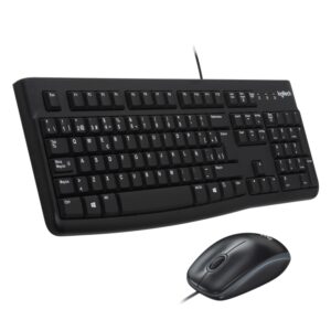 COMBO TECLADO RATON LOGITECH MK120 USB NEGRO 5099206020580 920-002550