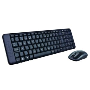 COMBO TECLADO RATON LOGITECH MK220 RF INALAMBRICO NEGRO 5099206029835 920-003159