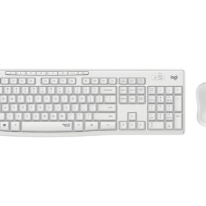 COMBO TECLADO RATON LOGITECH MK295 RF INALAMBRICO BLANCO 5099206092570 920-009822