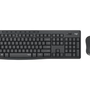 COMBO TECLADO RATON LOGITECH MK295 RF INALAMBRICO NEGRO 5099206092419 920-009798