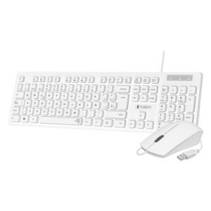 COMBO TECLADO RATON SUBBLIM BUSINESS SLIM SILENCIOSO CON CABLE USB B 8436586742553 SUBKBC-CSSK02